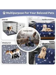 Reusable Dog Pee Pads For Dogs - Waterproof Puppy Potty Training Pee Pad - Washable Dog Training Pads, Super Absorbent Washable Pee Pads For Dogs.Protects Against Urine Leakage Non-Slip Reusable Dog Potty Training Mat. - Multicolor - View 9