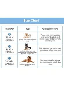Reusable Dog Pee Pads For Dogs - Waterproof Puppy Potty Training Pee Pad - Washable Dog Training Pads, Super Absorbent Washable Pee Pads For Dogs.Protects Against Urine Leakage Non-Slip Reusable Dog Potty Training Mat. - Multicolor - View 3