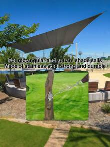 Hook And Buckle Tension Buckle 304 Stainless Steel Heavy-Duty Tension Buckle, Suitable For Cable Railing Wire Rope Hardware Kits