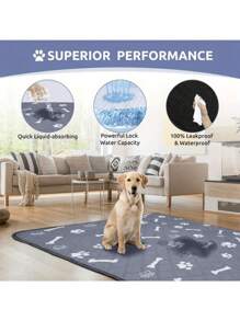 Reusable Dog Pee Pads For Dogs - Waterproof Puppy Potty Training Pee Pad - Washable Dog Training Pads, Super Absorbent Washable Pee Pads For Dogs.Protects Against Urine Leakage Non-Slip Reusable Dog Potty Training Mat. - Multicolor - View 8
