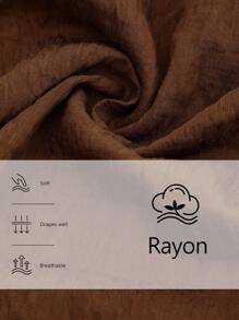 Aalyst Women's French Elegant Minimalist Commuting Office Casual Vacation Comfortable Tea Time Music Festival Beer Festival Plain Linen-Like Collared V-Neck Front Open Waist Drawstring Metal Buckle Decoration Bowknot Dolman Sleeve Cuff Turnover Hem Short Sleeve Crop Top, Coffee