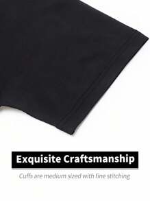 Manfinity Sport Corelite 男式蜘蛛印花插肩袖短袖T恤和裤子运动套装 - 黑色 - 查看 5