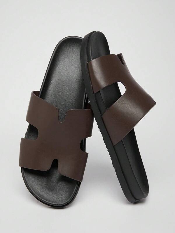 SHUZIA Herren Komfort-Sandalen mit offenem Design