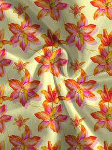 Soleia 女式花卉印花露背度假休闲上衣 - 彩色 - 查看 4