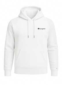 Champion Hanorac casual cu glugă și șnur pentru bărbați, cu imprimeu de litere, mânecă lungă - alb - Vizualizare 4
