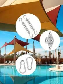 Hook And Buckle Tension Buckle 304 Stainless Steel Heavy-Duty Tension Buckle, Suitable For Cable Railing Wire Rope Hardware Kits