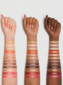 SHEGLAM All About That Face Multifunctional Face Palette-Mocha Sculpt All About That Face Multifunctional Face Palette-Mocha Sculpt 12-Color Glowy Finish 3-In-1 Multi-Use Palette Blendable Concealer Base Blush Contour Highlighter Corrector Cover Acne Spot High Coverage Non-Fading Flawless Portable Face Makeup Brand Beauty Makeup Face Paint Cosmetic For Women Girls Perfect For Winter Spring Ideal For Y2K Fancy Fashion Suitable For Birthday Gift Party Ready Best Color - Mocha Sculpt - View 7