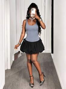 BamGleam Ladies' Casual Sleeveless Dress For Daily Wear & Back To School, Summer Fashion - Multicolor - View 7