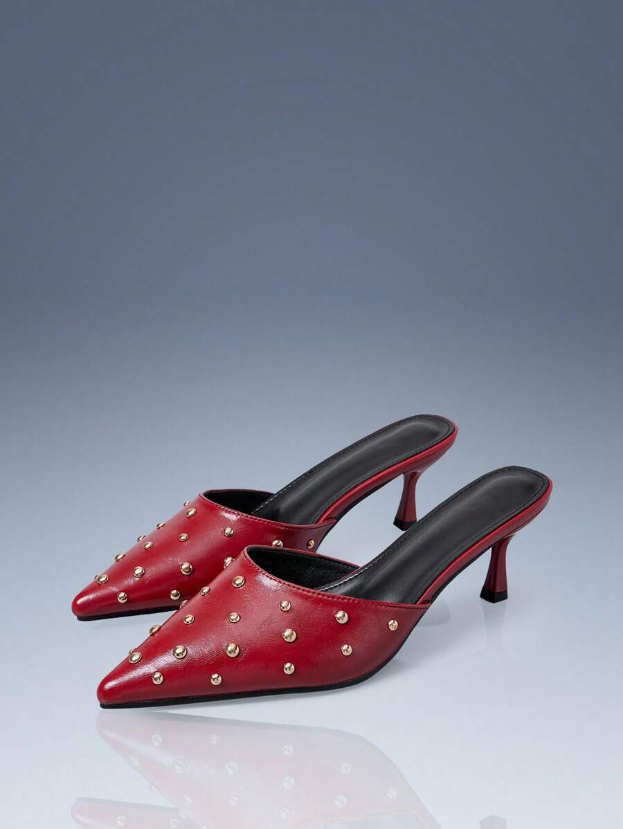 CUCCOO GRLICON Damen Y2K Punk Stil High Heel Pumps, geeignet für Motorrad, coole Mädchen, Halloween, Weihnachten, Party Outfits