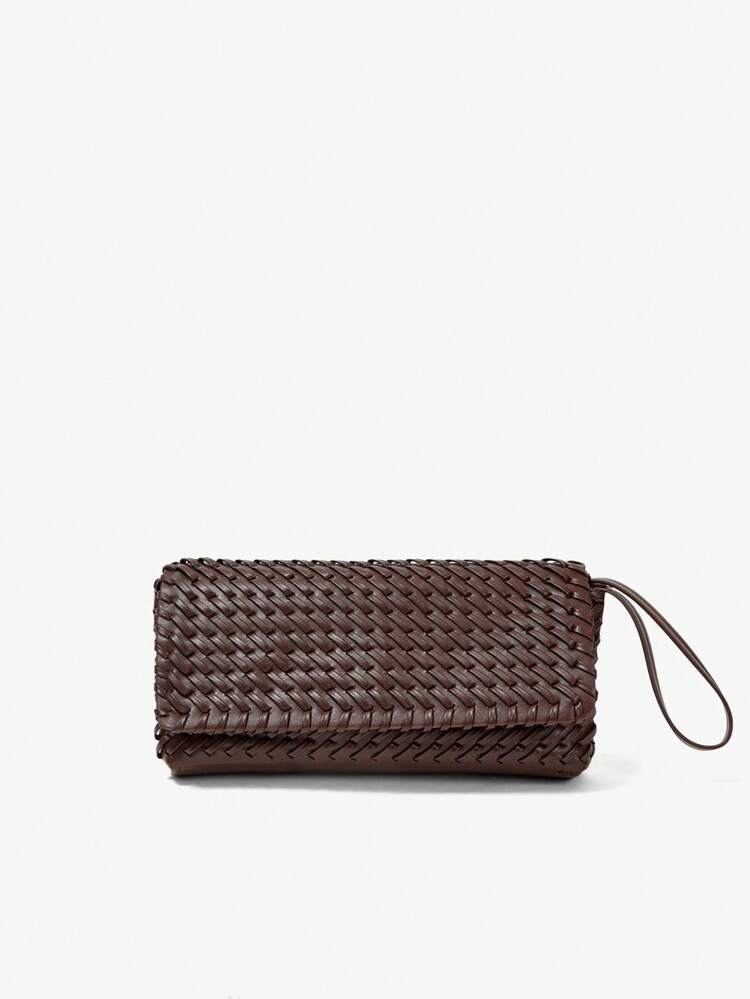 SHEIN Maija Fashion Women Solid Color Shoulder Bag, Suitable For Daily Commuting And Travel