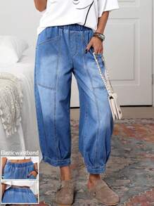 EMERY ROSE 简约时尚休闲日常女式牛仔裤