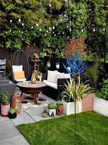 1 件金属风转器 - 旋转花园和庭院装饰，无需电池，户外装饰，大型风转器，花卉，花园装饰 - 彩色 - 查看 6