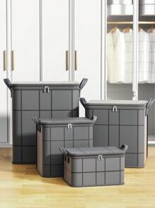 重型储物袋超厚PVC拉链封口防潮收纳袋节省空间真空压缩搬家收纳毯子衣橱必备品