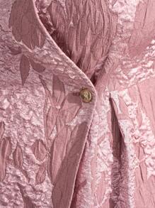 SHEIN Clasi Plus Size Women Summer Elegant Jacquard Vest & Long Pants 2 Pieces Set - Dusty Pink - View 5