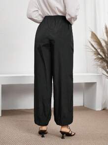 Miaspire Women's Casual Sun-Protective Trousers
Autumn Women's Drawstring Hem To Prevent UV Rays
Women's Daily Outing Clothes Women's Holiday Clothes
Women's Modest Pants
Women's Teacher Outfits For Women - Black - View 6