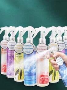 SHEIN 1件薰衣草柠檬海洋玫瑰味空气清新剂可用于衣物卧室衣柜去除异味喷雾净化空气清新剂室内车内香薰喷雾除臭剂 - 多色 - 查看 4