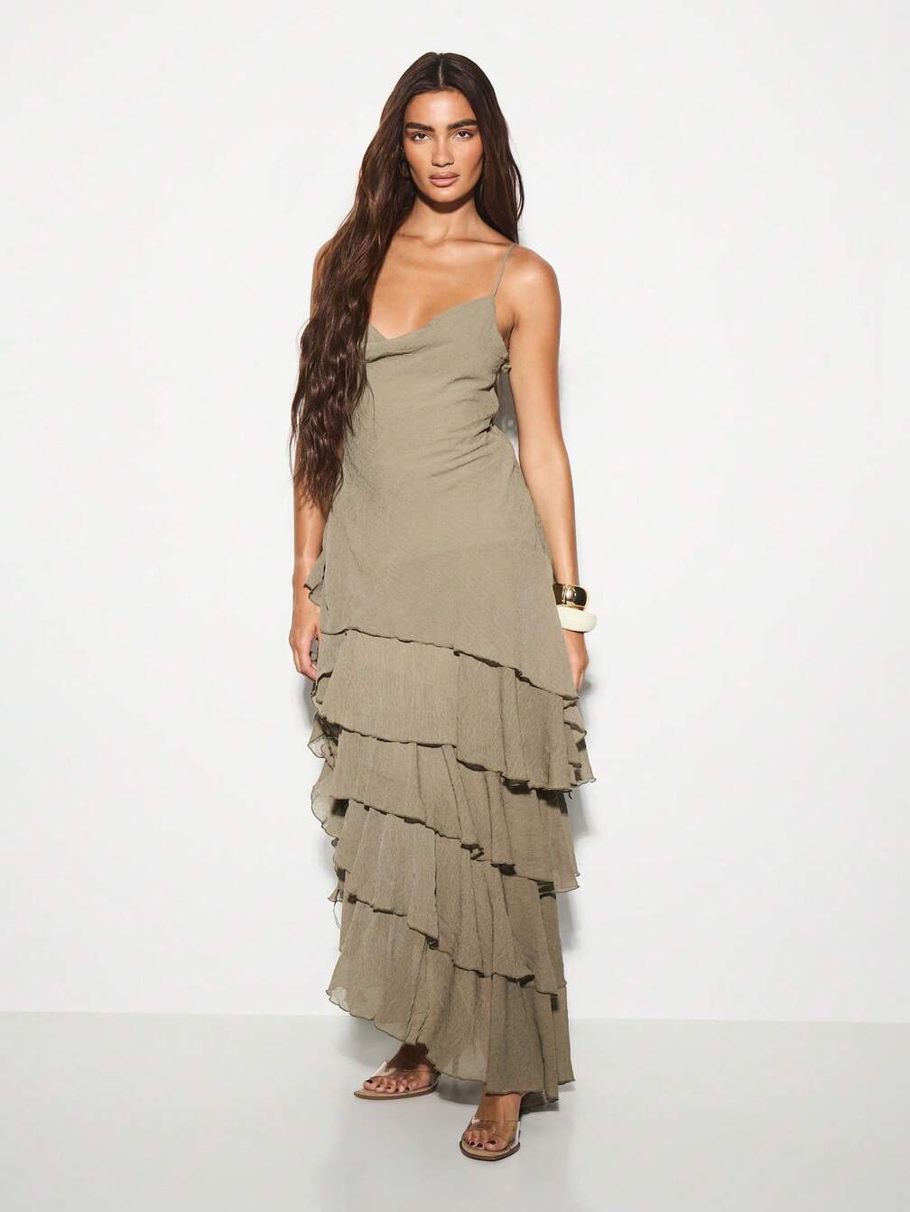 crinkle chiffon maxi dress Outpost Paisley Crinkle Chiffon Maxi Dress