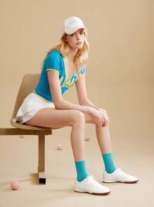 CUCCOO EASI Sepatu Sneakers Kasual Wanita Nyaman dengan Sol Tebal - Putih - View 2