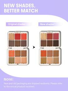 SHEGLAM All About That Face Multifunctional Face Palette-Mocha Sculpt All About That Face Multifunctional Face Palette-Mocha Sculpt 12-Color Glowy Finish 3-In-1 Multi-Use Palette Blendable Concealer Base Blush Contour Highlighter Corrector Cover Acne Spot High Coverage Non-Fading Flawless Portable Face Makeup Brand Beauty Makeup Face Paint Cosmetic For Women Girls Perfect For Winter Spring Ideal For Y2K Fancy Fashion Suitable For Birthday Gift Party Ready Best Color - Mocha Sculpt - View 8