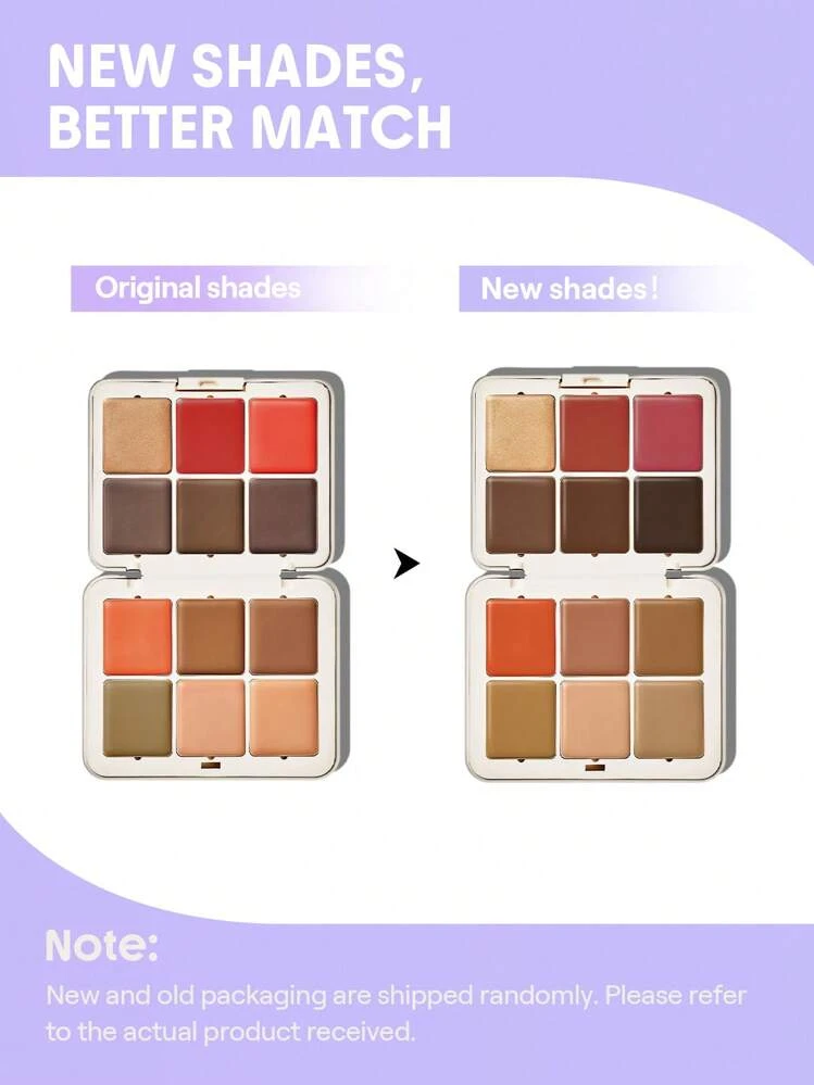 SHEGLAM لوحة الوجه متعددة الوظائف All About That Face-Mocha Sculpt لوحة الوجه متعددة الوظائف All About That Face-Mocha Sculpt 12 لونًا بلمسة نهائية متوهجة لوحة متعددة الاستخدامات 3 في 1 خافي عيوب قابل للدمج قاعدة أحمر خدود كونتور هايلايتر مصحح تغطية بقع حب الشباب تغطية عالية لا تتلاشى خالية من العيوب مكياج وجه محمول كونسيلر علامة تجارية جمال مكياج ميكب مستحضرات تجميل للنساء الفتيات مثالي لفصل الصيف الربيع مثالي ل- Y2K أزياء أنيقة عيد الأم هدية حفلة جاهز أفضل لون - Mocha Sculpt - مشاهدة 8