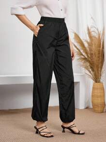 Miaspire Women's Casual Sun-Protective Trousers
Autumn Women's Drawstring Hem To Prevent UV Rays
Women's Daily Outing Clothes Women's Holiday Clothes
Women's Modest Pants
Women's Teacher Outfits For Women - Black - View 4