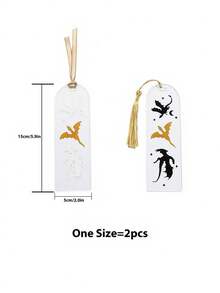 2pcs Dragon Acrylic Bookmark Set - Fantasy Book Lover Gifts, Fourth Wing Inspired Page Savers