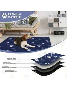 Reusable Dog Pee Pads For Dogs - Waterproof Puppy Potty Training Pee Pad - Washable Dog Training Pads, Super Absorbent Washable Pee Pads For Dogs.Protects Against Urine Leakage Non-Slip Reusable Dog Potty Training Mat. - Multicolor - View 5