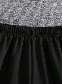 Grey Shorts For Teenage Boys, Comfortable & Breathable, Casual Style, Fashionable Item For Cool Boys, Sports & Basketball - Black - View 6