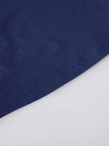 Tween Girls Casual American College Style Green Striped Pants Fall Winter - Navy Blue - View 5