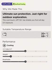 OutZeal 女士户外运动T恤，防紫外线，凉爽触感，交叉褶皱设计 - 卡其色 - 查看 6
