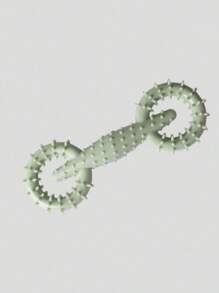 1pc Pet Toy Chew Toy With Pull Ring, Teething Stick Interactive Dog Toy - Multicolor - View 9