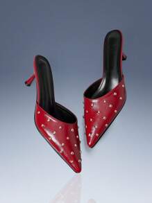 CUCCOO GRLICON Damen Y2K Punk Stil High Heel Pumps, geeignet für Motorrad, coole Mädchen, Halloween, Weihnachten, Party Outfits