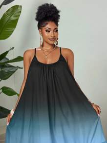 Maweii Váy vải dệt họa tiết hoa cỡ lớn thanh lịch mặc hàng ngày thời trang 2025 cho nữ chất lượng cao, có dây đeo có thể điều chỉnh, thiết kế đa năng và ngày lễ - Nhiều màu - Xem 6