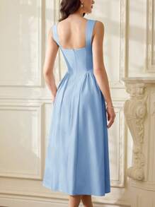 Vintamour Váy nữ thanh lịch cổ điển có túi Váy tiệc trà thường ngày Lễ hội Tiệc mùa hè Trang phục cho phụ nữ Trang phục kỳ nghỉ Váy trắng cho phụ nữ Váy mùa hè cho phụ nữ Váy trắng cho phụ nữ Váy dạ hội Corset Váy trang trọng cho phụ nữ Váy sinh nhật cho phụ nữ Váy dự tiệc cưới cho phụ nữ Váy mùa xuân lễ Phục sinh cho phụ nữ Quần áo mùa hè Trang phục mùa xuân cho phụ nữ Váy Phục sinh cho phụ nữ Trang phục sinh nhật cho phụ nữ Váy cưới Kỳ nghỉ xuân - Màu xanh nhạt - Xem 7