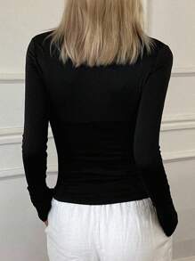 DAZY Women's Long Sleeve Slim Fit Casual Sports Open Cardigan Top, Street Casual Thin Jacket,Fall Women Clothes