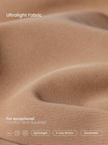 GLOWMODE 4 条装轻薄透气吸汗中腰全覆盖无缝隐形内衣日常健身