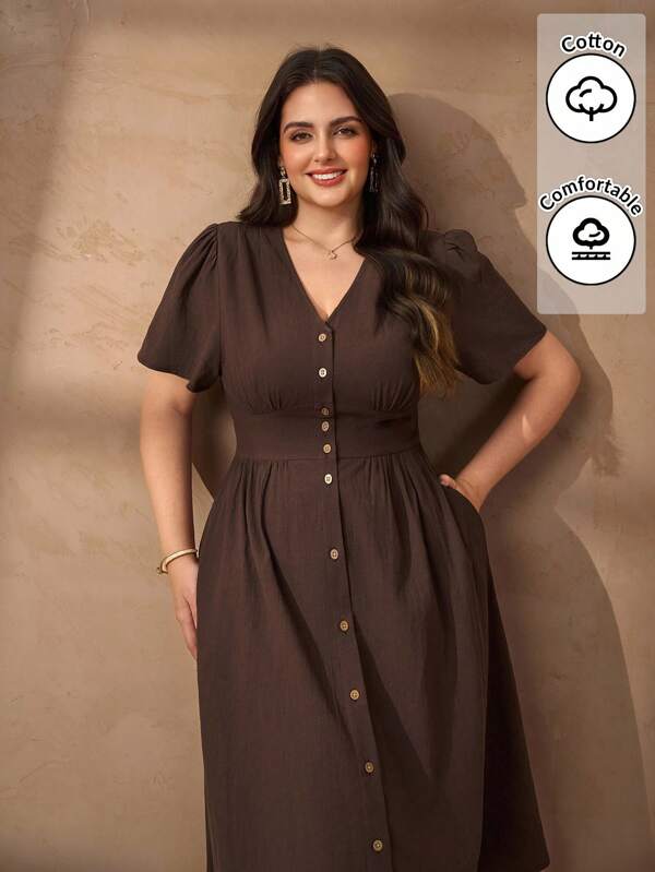 Chikora Plus Size Women Elegant Linen Cotton V-Neck Casual Office Dress,Cotton Dresses For Women,Linen Dress,Summer Dresses For Women,Summer Outfits For Women,Dresses For Women Summer,Birthday Dresses For Women,Birthday Dresses For Women,Dresses For Women Elegant,Elegant Dresses For Women,Sundresses For Women,Dresses Plus Size Women,Graduation Dress,Vacation Dress,Casual Dresses For Woman,Summer Dresses Plus Size,Plus Size Summer Dresses,Airport Outfit For Women,Brunch Outfits For Women,Summer Dresses For Vacation,Flowy Dress,Summer Clothes Women,Dresses For Summer,Work Dresses For Women,Dresses For Women Party,Modest Dresses For Women,Modest Dresses,,Teacher Outfits For Women Valentine's Day Outfit