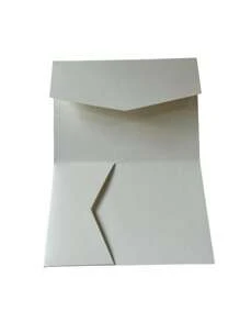 20/25 件三折口袋婚礼请柬封面、订婚 XV 生日洗礼简单邀请函信封、DIY 邀请函、5*7 英寸邀请函、口袋邀请函、定制邀请函最佳礼物派对礼物房间装饰新娘毕业生日装饰派对装饰单身派对 - 墨綠色 - 查看 4