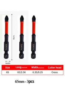 Screwdriver With Anti Slip And Impact Resistant Screwdriver Bits,Tool Accessories - Black - View 14