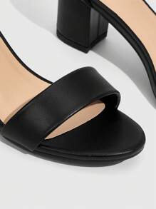 CUCCOO BIZCHIC Woman Shoes Stylish Black High Heel Sandals For Summer Graduation Heels Prom Heels Vacation Shoes Summer Elegant Basics Business Casual Business Chic Spring Shoes Spring Break Easter