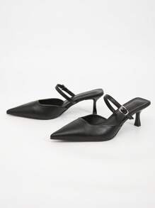 CUCCOO BIZCHIC Women's Pointed Toe High Heels, Suitable For Daily Wear, Graduation Heel, Prom Heels For Summer Vacation Shoes Summer Elegant Basics Business Casual Business Chic Spring Shoes Spring Break Easter