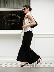 CUCCOO BIZCHIC Ladies' High Heeled Sandals For Summer Graduation Heels Prom Heels Vacation Shoes Summer Elegant Basics Business Casual Business Chic Spring Shoes Spring Break Easter For Christmas - Black - View 2