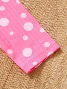 SHEIN 3件套新生儿可爱柔软全印花按扣连体衣秋冬装