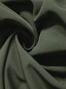 Freevana 大码女式简约纯色荷叶边休闲度假宽松衬衫，春秋季