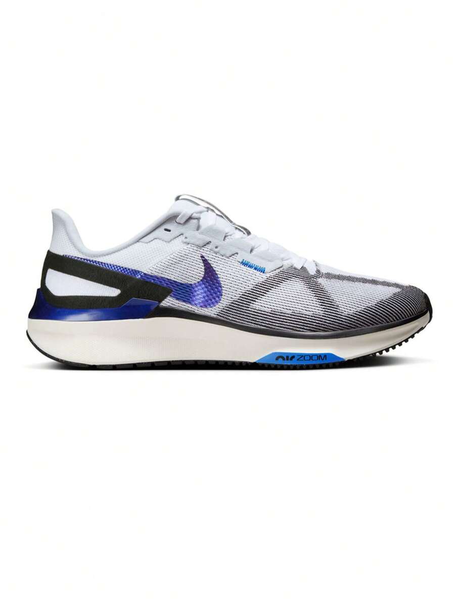 Nike Air Zoom Structure 25 - Men's Casual Everyday Sports Sneakers - Grey and Blue - View 1