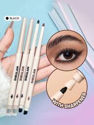SHEGLAM Gel Glide Eyeliner Pencil-Black Graduation Birthday Holiday Summer Fall Autumn Y2K Fancy Fashion Women Makeup Cosmetic Party Beach Travel Camping Outdoors School Campus Trip Festivals Decor Gift Present Rose Girl Cosplay Best Color Charm Vibe