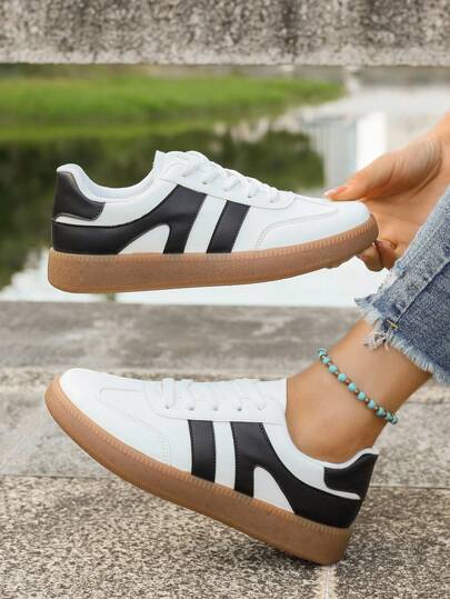 CUCCOO EASI Fashionable Lace-Up Comfortable Women Casual Sport Shoes