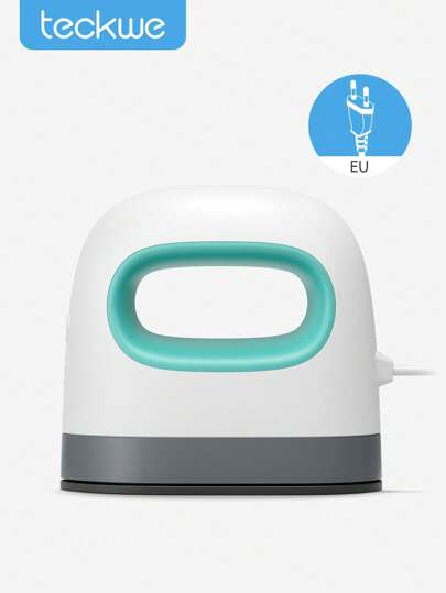 Teckwe Super Mini Heat Press Machine, 3 Heating Setting With LED Display, Mini Iron For Crafting With Precision Tip, Easy For Small Objects Like Shoes, Stuffed Animals, Hats-EU Plug
