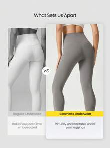 GLOWMODE 4 条装轻薄透气吸汗中腰全覆盖无缝隐形内衣日常健身