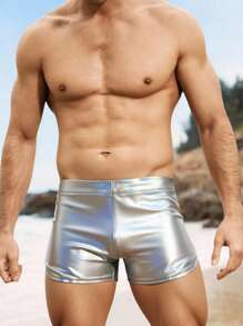 Manfinity VCAY 男士纯色双面泳裤